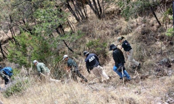 Localizan restos óseos en Guadalupe y Calvo