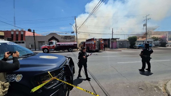Se incendia casa en San Felipe
