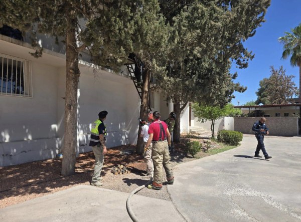 Desalojan iglesia en Meoqui por incendio antes de misa