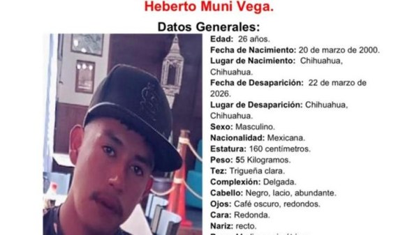 Desaparece en la Esperanza