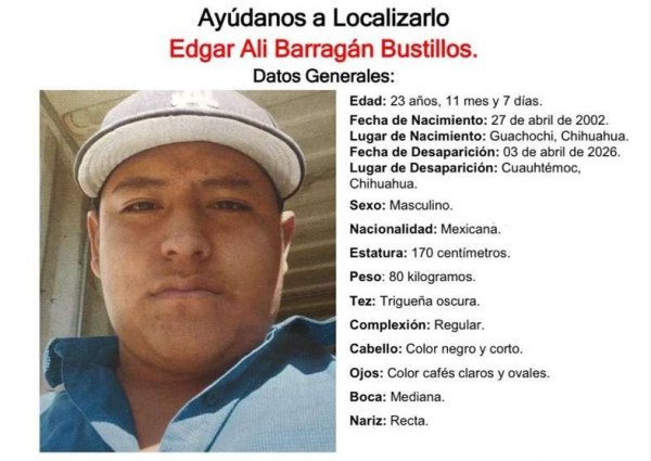 Desaparece en Anáhuac