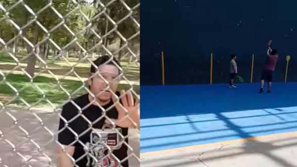 Captan zafarrancho en frontón de la Deportiva