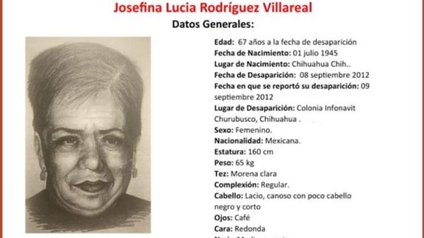 Buscan a mujer desaparecida desde el 2012