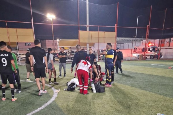 Fallece jugando fútbol