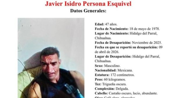 Desaparece en Parral