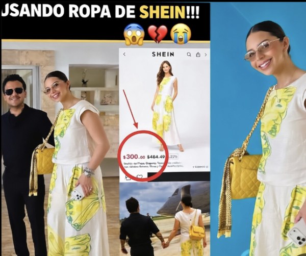 De Shein? Critican a Ángela Aguilar por usar vestido de