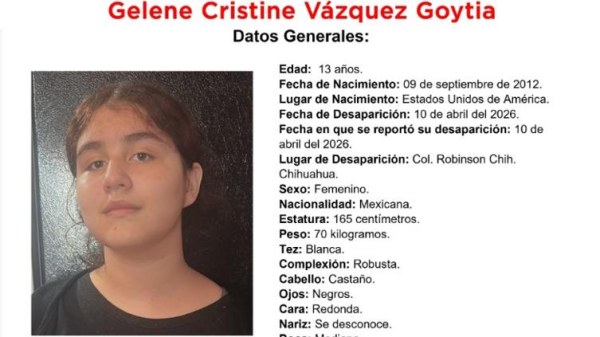 Desaparece en Robinson