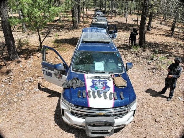 Desmantelan 5 narcocampamentos en Guadalupe y Calvo