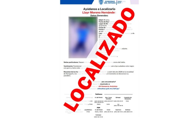 Hallan a niño desaparecido