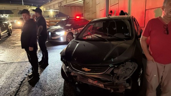 Caos vial en salida a Aldama por carambolazo