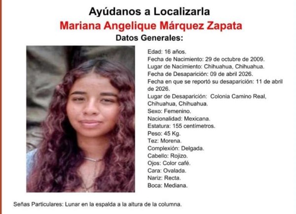 Desaparece menor en Camino Real