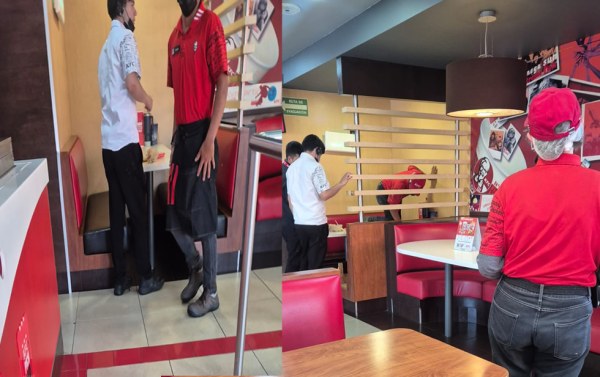 Denuncian hallazgo de cucaracha en KFC
