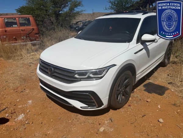 Recuperan en Parral camioneta robada en Sinaloa