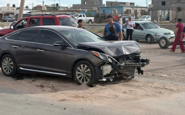 Chocan en la Nuevo Triunfo