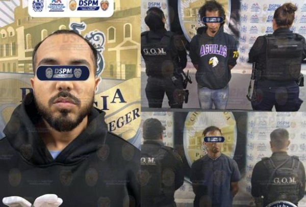 Detuvieron a tres durante operativos al sur