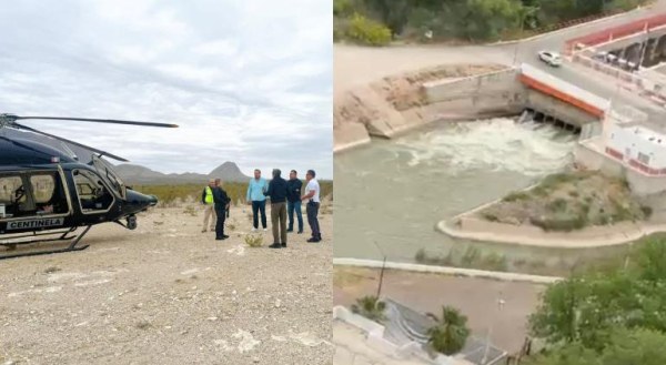 Buscan con helicóptero a joven arrastrado por el Conchos