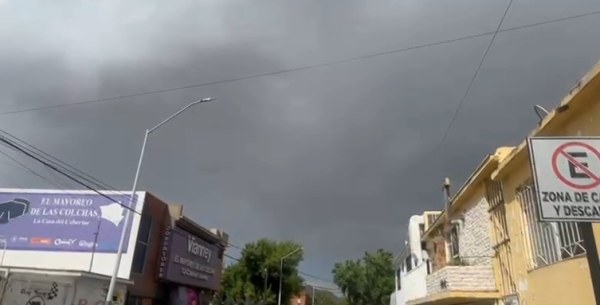 Cae lluvia en el centro