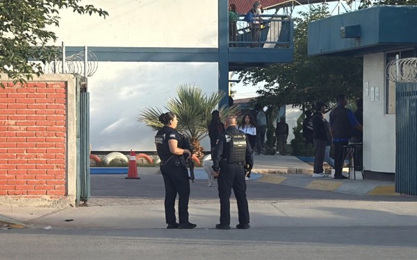 Movilización por amenaza de tiroteo en CBTIS