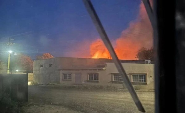 Quemaron 8 casas y levantaron a dos en Falomir y El Pueblito