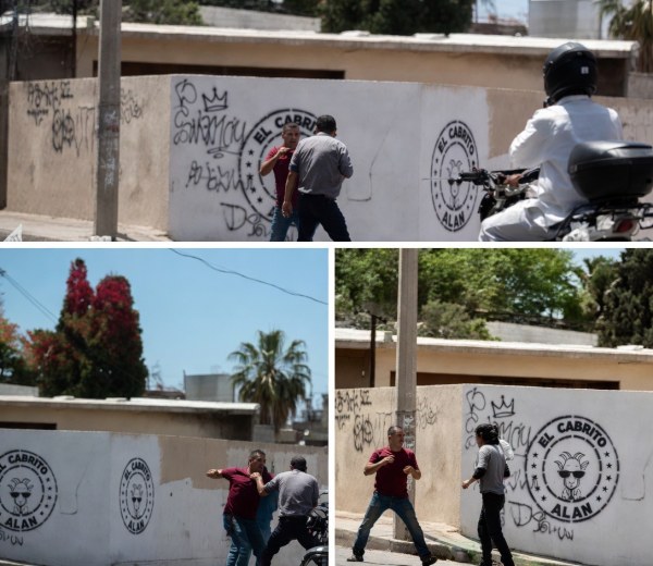 De los golpes al apretón de manos: Insólita tregua tras riña vial