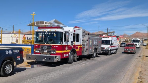 Menor queda lesionado tras explosión de tanque de gas