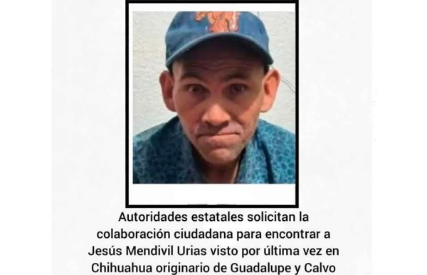 Desaparece en Chihuahua