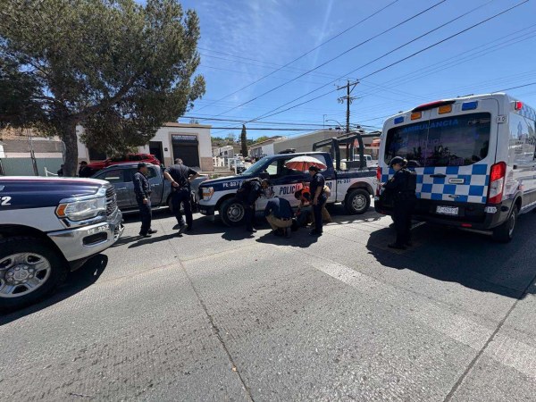 Patrulla atropella a adulta mayor en la San Jorge