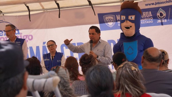 Inaugura Alan Falomir red de drenaje en Campo Viejo 2