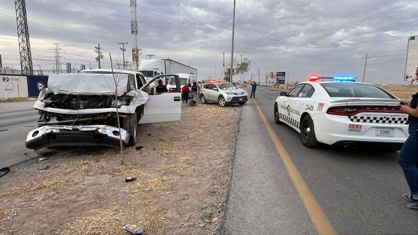 Choque en la Panamericana deja una mujer lesionada