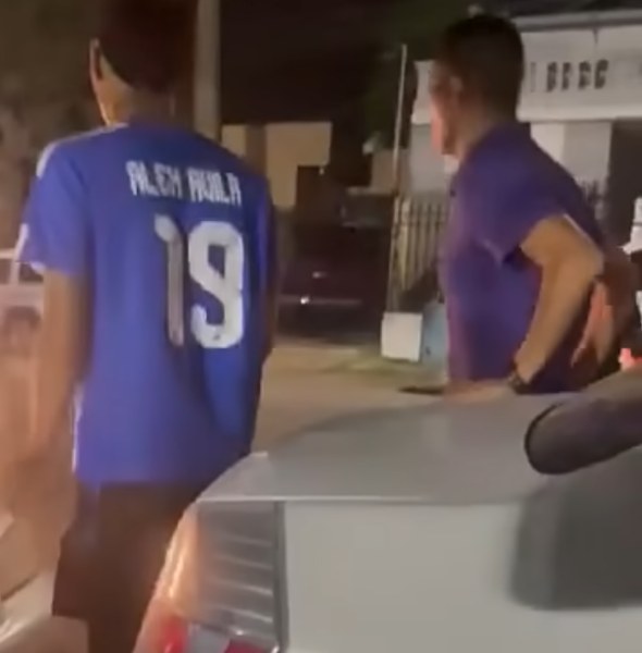 Difunden video de riña en juego de fut que terminó con baleado