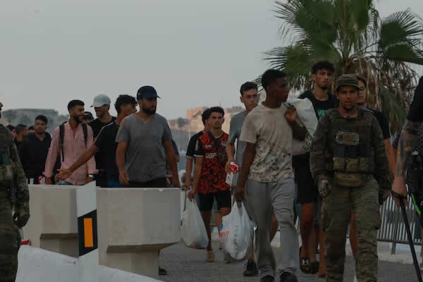 Frontera de Ceuta recupera la estabilidad tras operativo