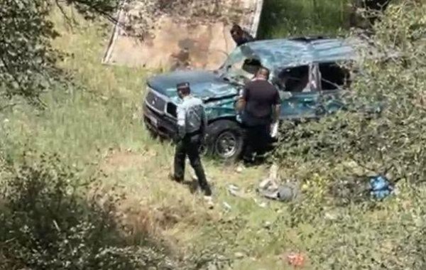Muere mujer tras volcar en carretera a Chihuahua
