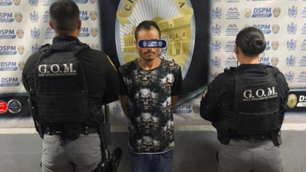 Cae con drogas, arma y cartuchos