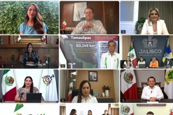 Maru Campos participa en la mañanera para anunciar Jornada de Reforestación