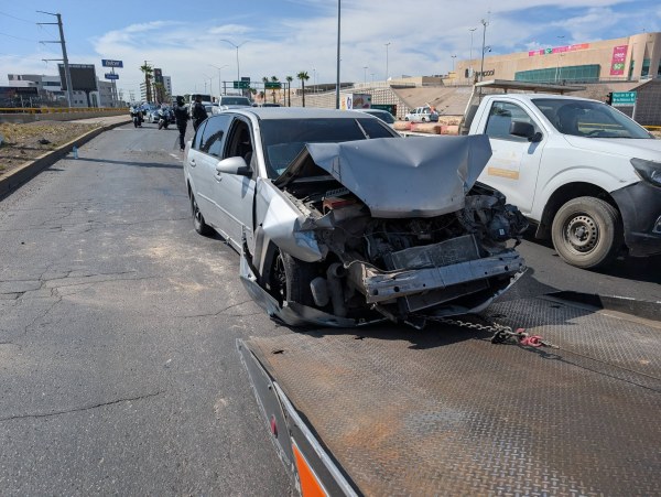 Choque deja dos lesionadas