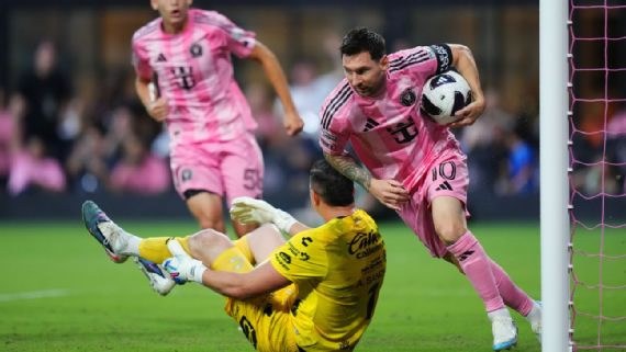 Con doblete de Messi derrota Inter Miami al Atlético de San Luis