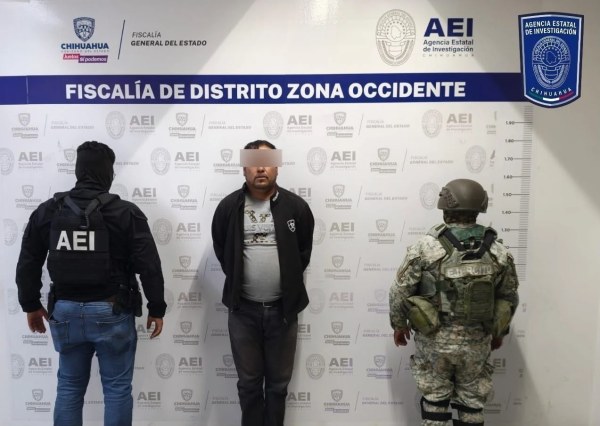 Lo detienen en cateo
