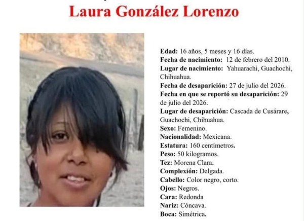 Desaparece en Guachochi