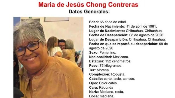 Desaparece mujer en Chihuahua