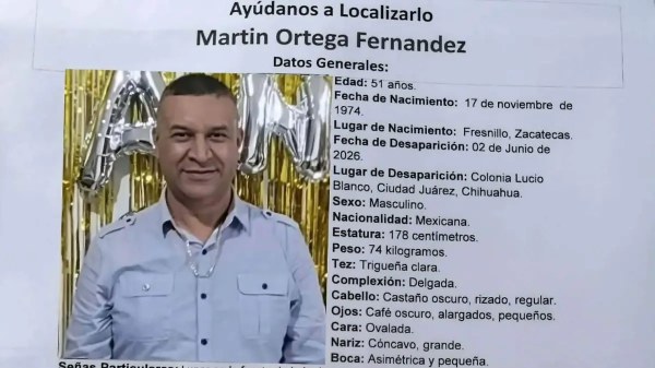 Desaparece en Juárez