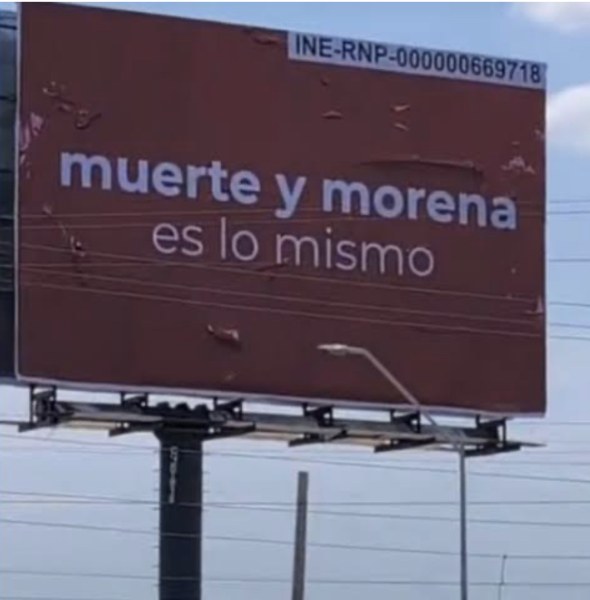Sin notificación al PAN para retirar carteleras