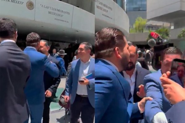 Se pelean diputados del PRI y Morena