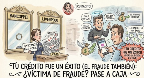 Tu crédito fue un éxito (el fraude también)
