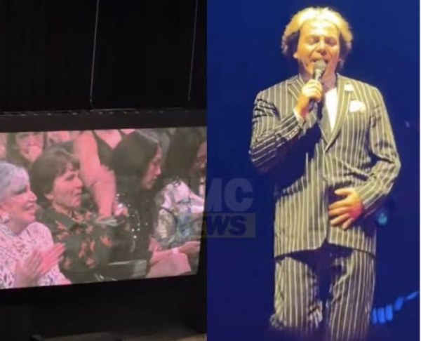 Abuchean a Pati Chapoy en concierto de Cristian Castro