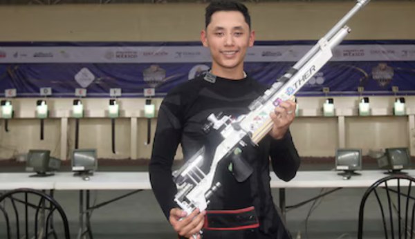 Edson Ramírez apunta a plaza olímpica en tiro deportivo