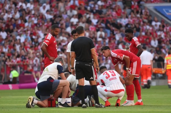 Se desploma jugador del Bayern Múnich