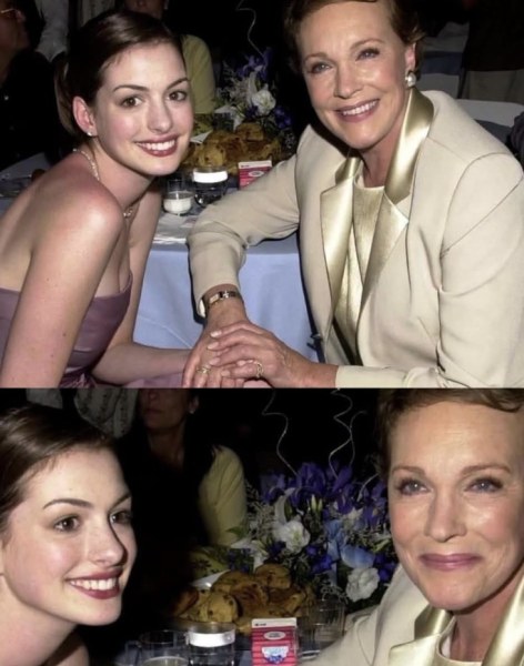Anne Hathaway buscó a Julie Andrews para “El diario de la princesa 3”
