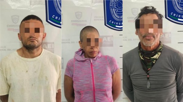 Detienen a tres con presunto cristal
