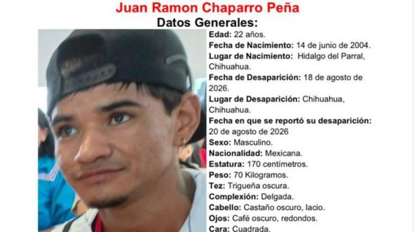 Desaparece parralense en Punta Oriente