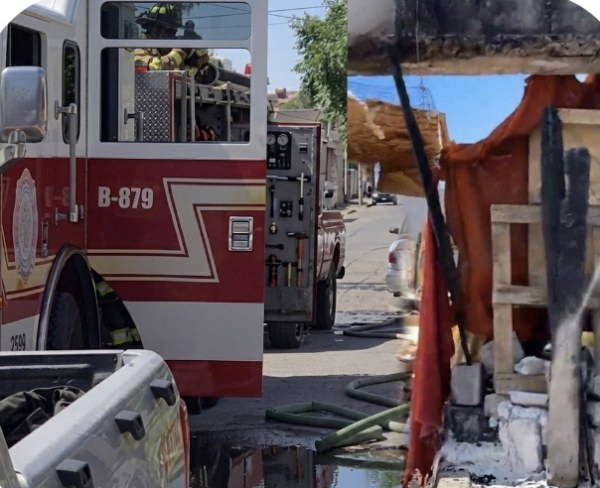 Incendio consume finca abandonada en la Pacheco